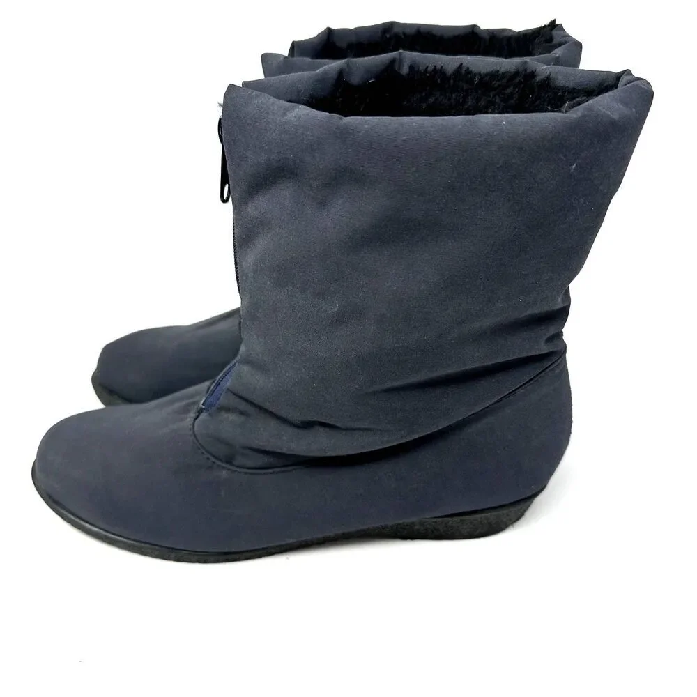 Toe Warmers of‎ Canada Womens Nylon Fur Lined Waterproof Boots Size 12M